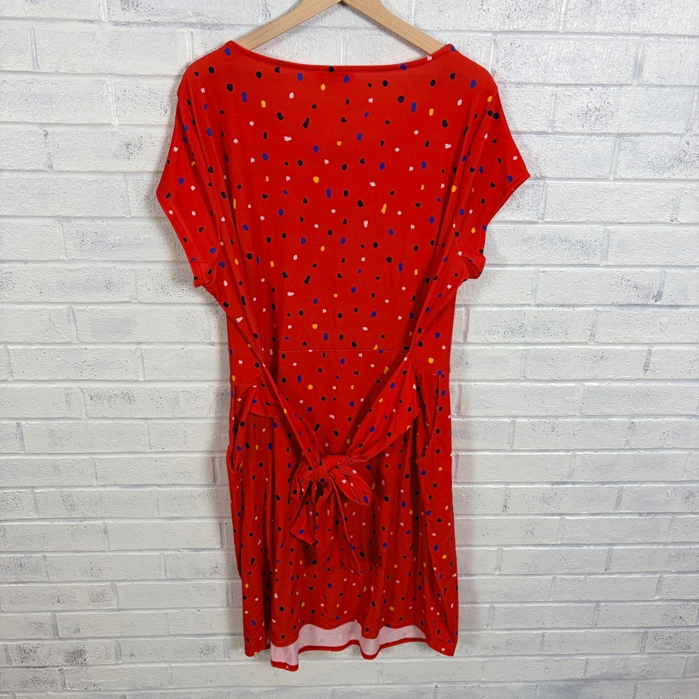 Popsy Dress Lot Womens UK 22 US 18 Pockets Novelty Print Stretch Whimsical - Picture 15 of 16